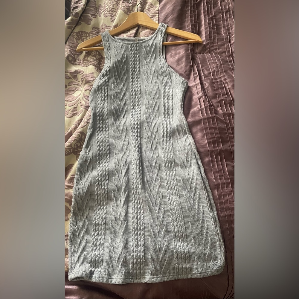 Comfy Blue Picnic Dress Size Small